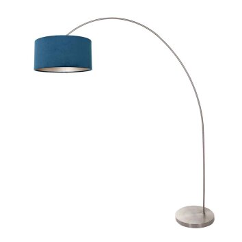 Steinhauer lights Solva floor lamp brushed steel, 1-light source