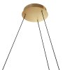 Steinhauer lights Ringlux pendant light LED gold, 2-light sources