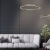 Steinhauer lights Ringlux pendant light LED black, 2-light sources