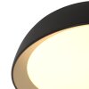 Steinhauer lights Mykty ceiling light LED gold, black, 1-light source