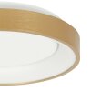 Steinhauer lights Ringlede ceiling light LED gold, 1-light source