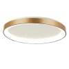 Steinhauer lights Ringlede ceiling light LED gold, 1-light source