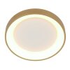 Steinhauer lights Ringlede ceiling light LED gold, 1-light source