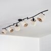 Bassagoda ceiling light beige, white, 6-light sources