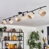 Sabadim ceiling light beige, Ecru, 6-light sources