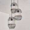 Macken hanging light, pendant light black, 3-light sources