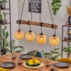 Basto hanging light, globe light, pendant light Ecru, black, 4-light sources