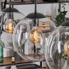 Gastor hanging light, globe light, pendant light clear, 3-light sources