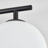 Gastor ceiling light, globe light white, 4-light sources