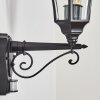 Lavajo outdoor light, outdoor wall light black, 1-light source, Motion sensor