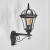 Lavajo outdoor light, outdoor wall light black, 1-light source, Motion sensor