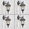 Lavajo outdoor light, outdoor wall light black, 1-light source