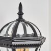 Lavajo outdoor light, outdoor wall light black, 1-light source