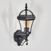 Lavajo outdoor light, outdoor wall light black, 1-light source