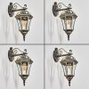 Lavajo outdoor light, outdoor wall light gold, black, 1-light source