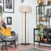 Bassagoda floor lamp Ecru, black, 1-light source