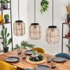 Boudou hanging light, pendant light black, 3-light sources