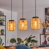 Boudou hanging light, pendant light black, 3-light sources