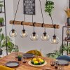 Koyoto hanging light, globe light, pendant light Ecru, black, 5-light sources