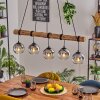 Koyoto hanging light, globe light, pendant light Ecru, black, 5-light sources