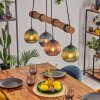 Koyoto hanging light, globe light, pendant light Ecru, black, 4-light sources