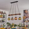 Koyoto hanging light, globe light, pendant light Ecru, black, 4-light sources