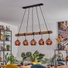 Koyoto hanging light, globe light, pendant light Ecru, black, 5-light sources