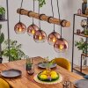 Koyoto hanging light, globe light, pendant light Ecru, black, 5-light sources