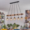 Koyoto hanging light, globe light, pendant light Ecru, black, 5-light sources