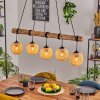 Basto hanging light, pendant light Ecru, black, 5-light sources