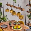 Koyoto hanging light, globe light, pendant light Ecru, black, 5-light sources