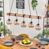 Koyoto hanging light, globe light, pendant light Ecru, black, 5-light sources