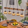 Koyoto hanging light, globe light, pendant light Ecru, black, 5-light sources