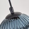 Koyoto hanging light, globe light, pendant light Ecru, black, 5-light sources