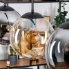 Gastor hanging light, globe light, pendant light Amber, Smoke-coloured, 3-light sources