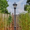 Lavajo outdoor light, lamp post, path light black, 1-light source