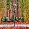 Lavajo outdoor light, path light gold, black, 1-light source, Motion sensor