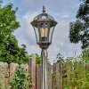 Lavajo outdoor light, lamp post, path light gold, black, 1-light source