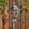 Chatelain outdoor light, path light gold, black, 1-light source, Motion sensor