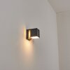 Pocilgas outdoor wall light, wall spotlight LED anthracite, 1-light source, Motion sensor