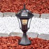 Lavajo pedestal light, path light black, 1-light source