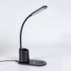 Debelmose desk lamp, table lamp LED black, 1-light source