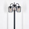 Lejonbacken outdoor light, lamp post, path light black, 3-light sources