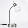 Warga table lamp, Reading light matt nickel, 1-light source