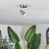 Trio lights Gropptorp ceiling light, ceiling spotlight LED matt nickel, 1-light source