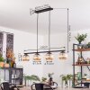 Koyoto hanging light, globe light, pendant light Amber, 4-light sources