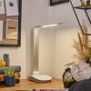 Vringelby desk lamp, table lamp, Reading light LED silver, white, 1-light source