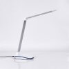 Vringelby desk lamp, table lamp, Reading light LED silver, white, 1-light source