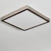 Finsrud ceiling light, Panel LED silver, 1-light source