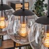 Gastor hanging light, globe light, pendant light clear, 5-light sources